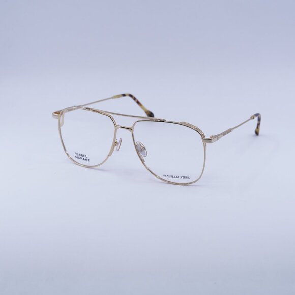 Isabel Marant IM 0057 0000 00 Eyeglasses Gold 56mm Aviator Frame - Picture 7 of 9